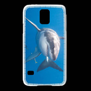 Coque Samsung Galaxy S5 Grand requin blanc