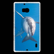 Coque Nokia Lumia 930 Grand requin blanc