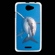 Coque HTC Desire 516 Grand requin blanc