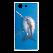 Coque Sony Xperia Z3 Compact Grand requin blanc