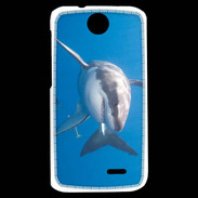 Coque HTC Desire 310 Grand requin blanc