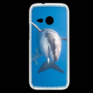 Coque HTC One Mini 2 Grand requin blanc