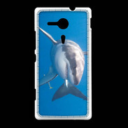 Coque Sony Xpéria SP Grand requin blanc