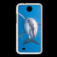 Coque HTC Desire 300 Grand requin blanc