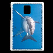 Coque Blackberry Passport Grand requin blanc