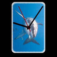 Grande pendule murale Grand requin blanc