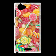 Coque Sony Xperia L Assortiment de bonbons 113