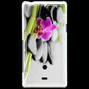 Coque Sony Xperia T Orchidée