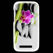 Coque HTC One SV Orchidée