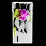 Coque Huawei Ascend P2 Orchidée