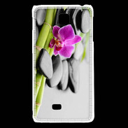 Coque LG F5 Orchidée