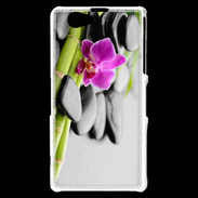 Coque Sony Xperia Z1 Compact Orchidée