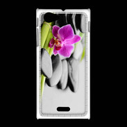 Coque Sony Xpéria J Orchidée