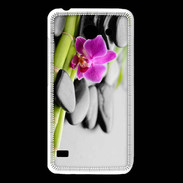 Coque Huawei Y550 Orchidée