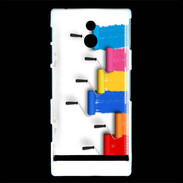 Coque Sony Xperia P Pot de peinture