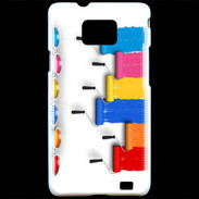 Coque Samsung Galaxy S2 Pot de peinture