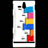 Coque Sony Xperia U Pot de peinture