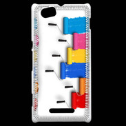Coque Sony Xperia M Pot de peinture