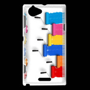 Coque Sony Xperia L Pot de peinture