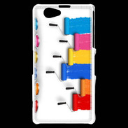 Coque Sony Xperia Z1 Compact Pot de peinture