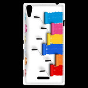 Coque Sony Xperia T3 Pot de peinture