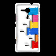 Coque Sony Xpéria SP Pot de peinture