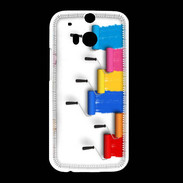 Coque HTC One M8 Pot de peinture