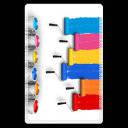 Etui carte bancaire Pot de peinture