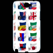 Coque Samsung Galaxy Note 2 Coupe du monde de rugby 25