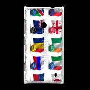 Coque Nokia Lumia 520 Coupe du monde de rugby 25