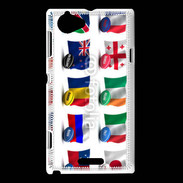 Coque Sony Xperia L Coupe du monde de rugby 25