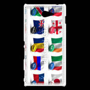 Coque Sony Xperia M2 Coupe du monde de rugby 25