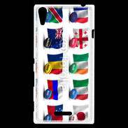 Coque Sony Xperia T3 Coupe du monde de rugby 25