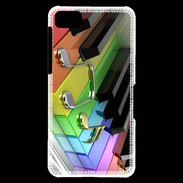 Coque Blackberry Z10 Rainbow piano