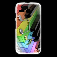 Coque Motorola G Rainbow piano
