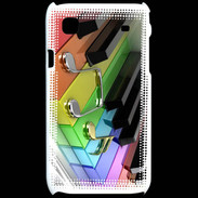 Coque Samsung Galaxy S Rainbow piano