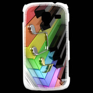 Coque Samsung Galaxy Ace 2 Rainbow piano