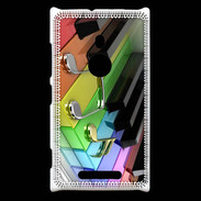 Coque Nokia Lumia 925 Rainbow piano