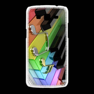 Coque Samsung Galaxy Grand2 Rainbow piano