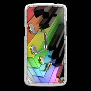Coque Samsung Core Plus Rainbow piano