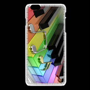 Coque iPhone 6Plus / 6Splus Rainbow piano