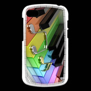 Coque Blackberry Q10 Rainbow piano