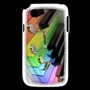 Coque LG L40 Rainbow piano