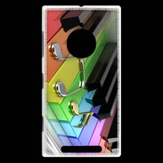 Coque Nokia Lumia 830 Rainbow piano