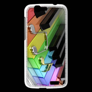 Coque Huawei Ascend G7 Rainbow piano