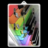 Porte clés Rainbow piano