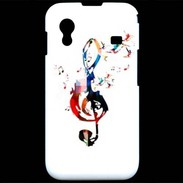 Coque Samsung ACE S5830 Clé de sol en dessin 25