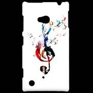 Coque Nokia Lumia 720 Clé de sol en dessin 25