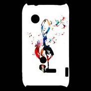 Coque Sony Xperia Typo Clé de sol en dessin 25