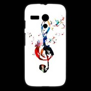 Coque Motorola G Clé de sol en dessin 25